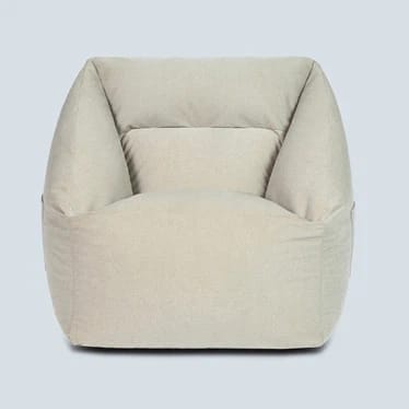 Fur Bean Bag Canapé Chair Cover