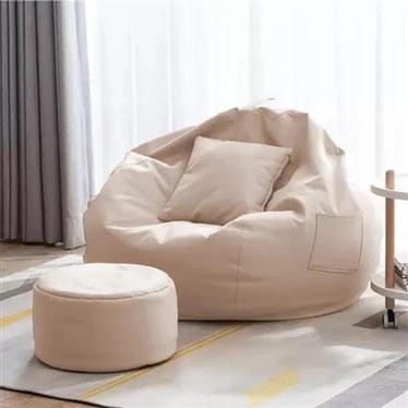 Square Bean Bag Cover For Adults And Kids